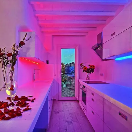 Luxury Mykonos Aegean Blue Private Pool Kastro Villa Mykonos Town