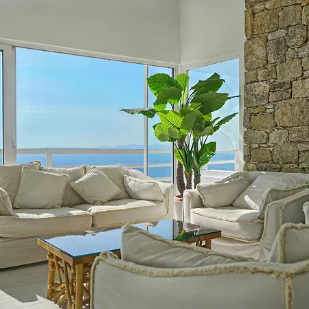 Aetherion Mykonos 9 Bedrooms Infinity Pool Sea Views *