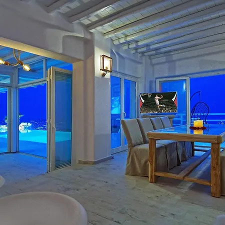 Aetherion Mykonos 9 Bedrooms Infinity Pool Sea Views * Fanari (Mykonos)