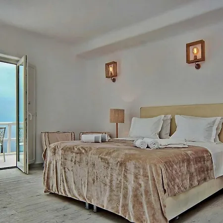 Aetherion Mykonos 9 Bedrooms Infinity Pool Sea Views 빌라 *